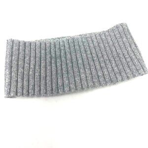 Grey Knit Headband Ear Warmer Winter Running Skiing Snow Play  B8